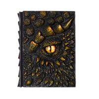 🐉Dragon Eye 3D Embossed Journal - Handmade Resin Engraved Notebook🐉