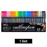 Dreamy Sparkle Dual-Line Contour Pen