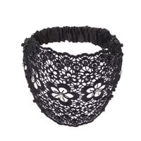 Plum Blossom Beaded Wide Headband