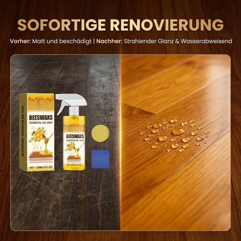 Bienenwachs-Bodenpflege-Spray