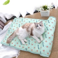 🐱Kühlmatte aus Eisseide für Hunde und Katzen🐶