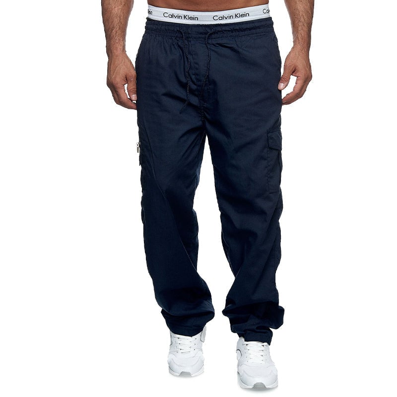 Casual losse buitenbroek met meerdere zakken