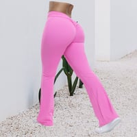 Yoga-Schlaghose mit hoher Taille