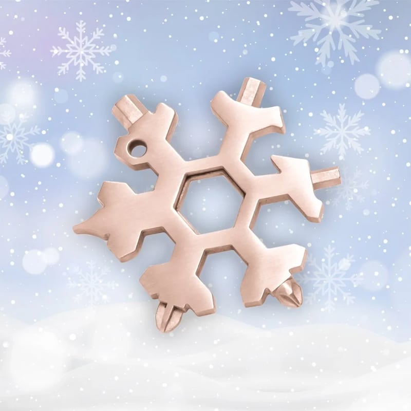 Sakerplus 18-in-1 Snowflake Multi-Tool