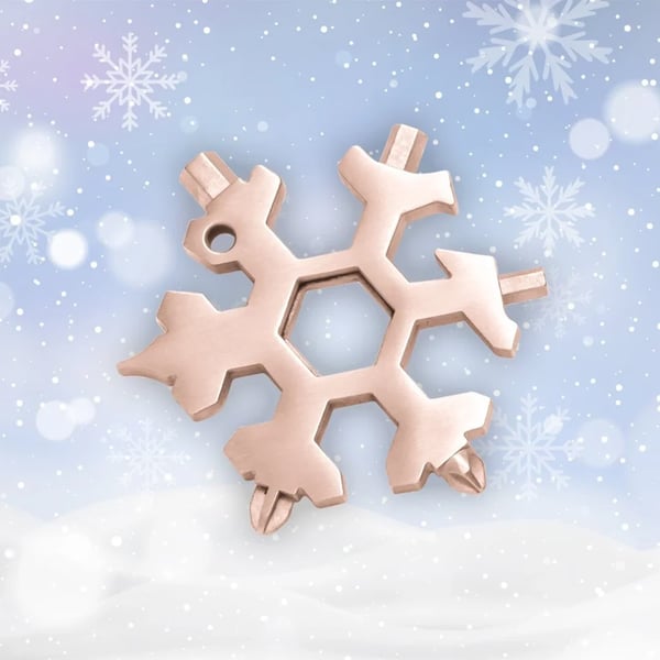 Sakerplus 18-in-1 Snowflake Multi-Tool