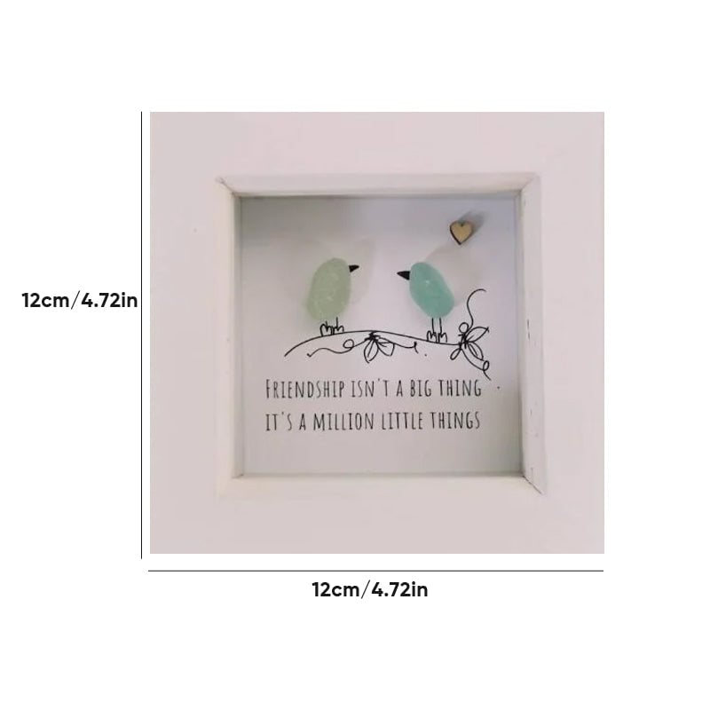 Friend Gift, Seaglass Art