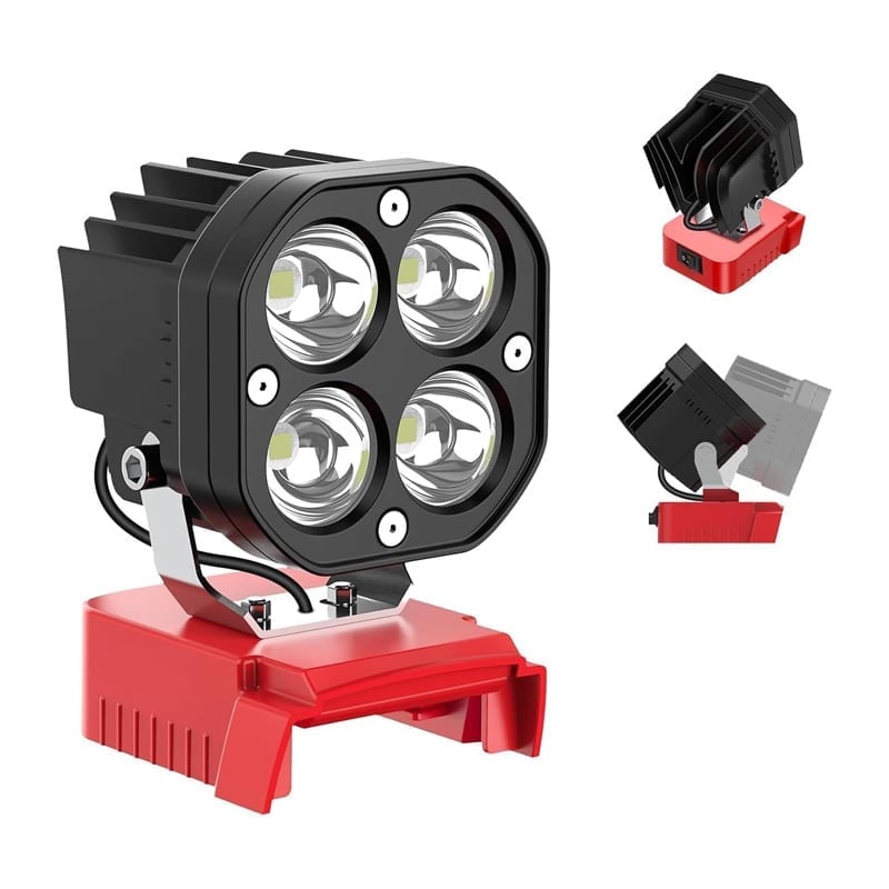 💡 Portable LED Work Light for 18V Battery
