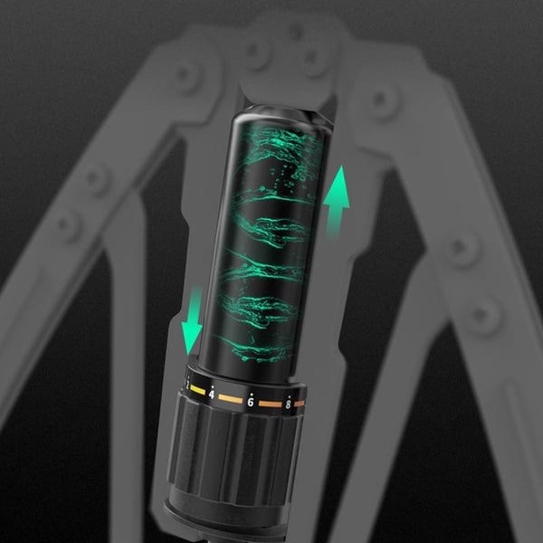 Sakerplus Adjustable Hydraulic Arm Strength Trainer (with LED counter)