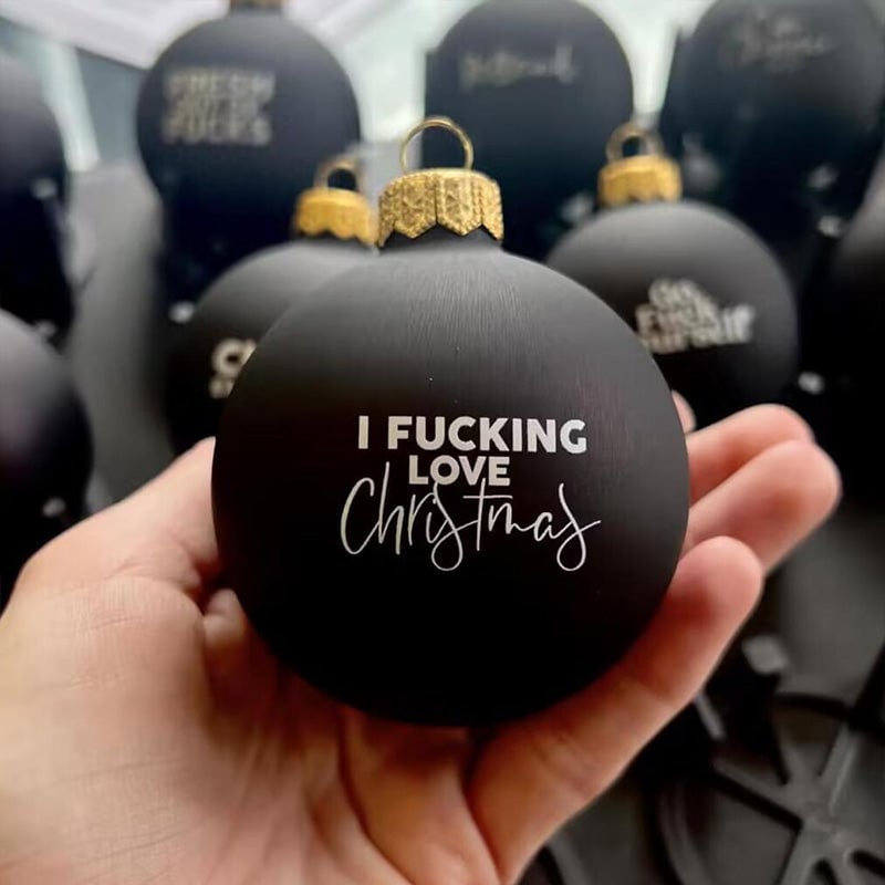 Morsom julepyntgave