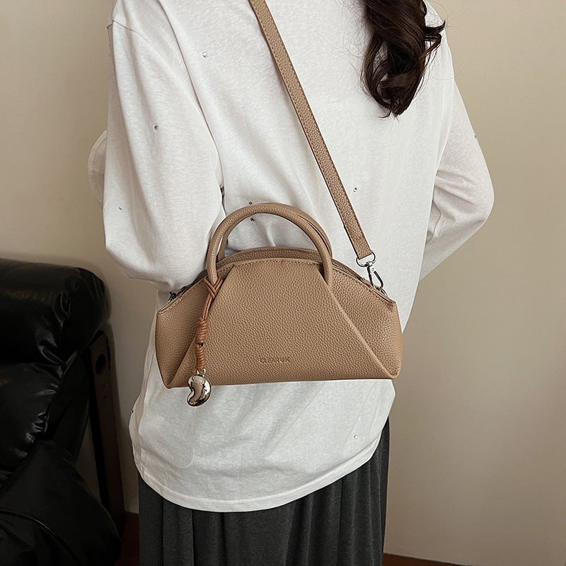 Fashion Simple Solid Colour Shoulder Bag