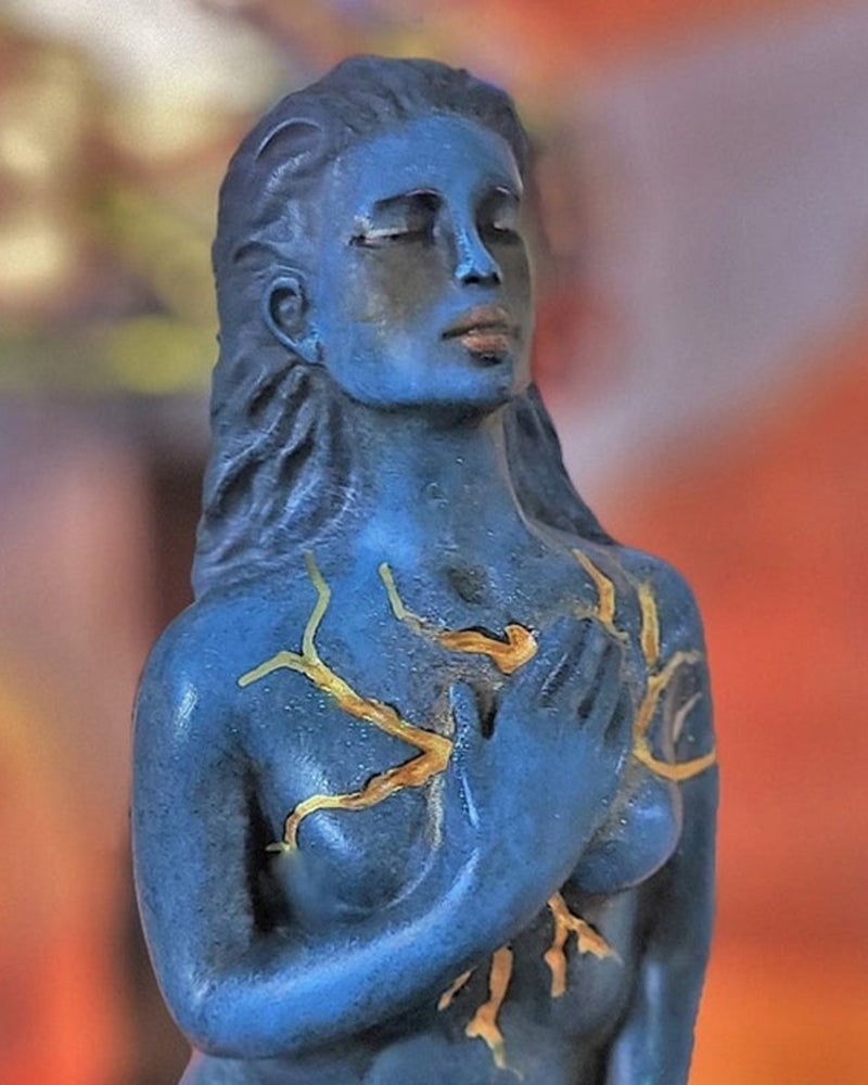 "Göttin der Heilung" Harzstatue