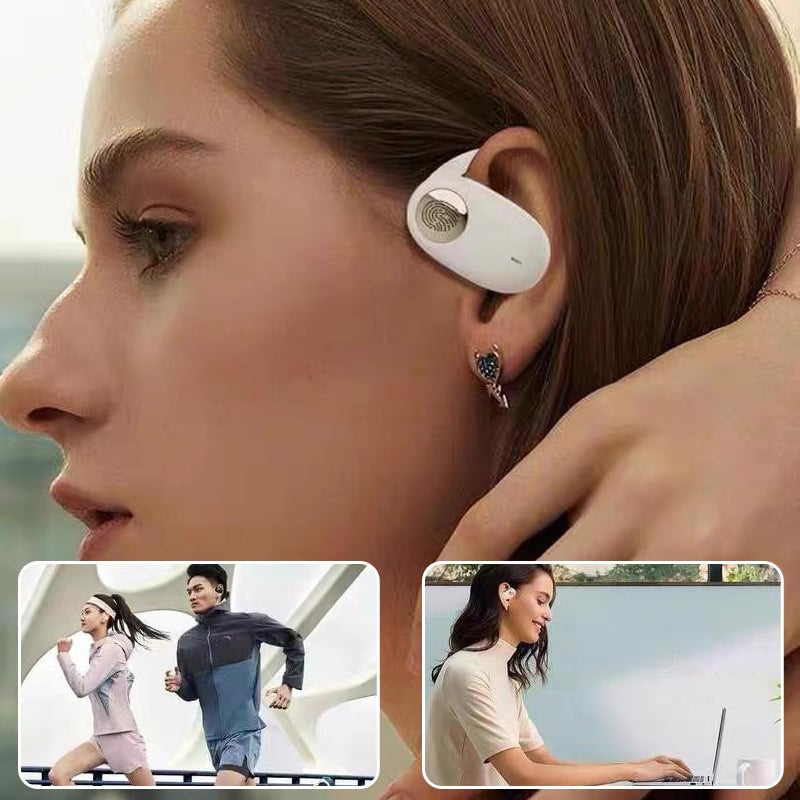 Écouteurs Bluetooth à oreillettes suspendues sportives