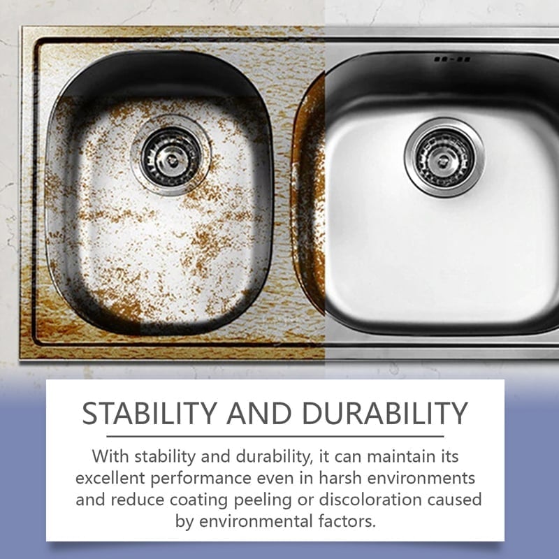 Powerful Rust Remover for Metal and Stainless Steel