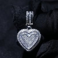 Hip Hop Heart Necklace