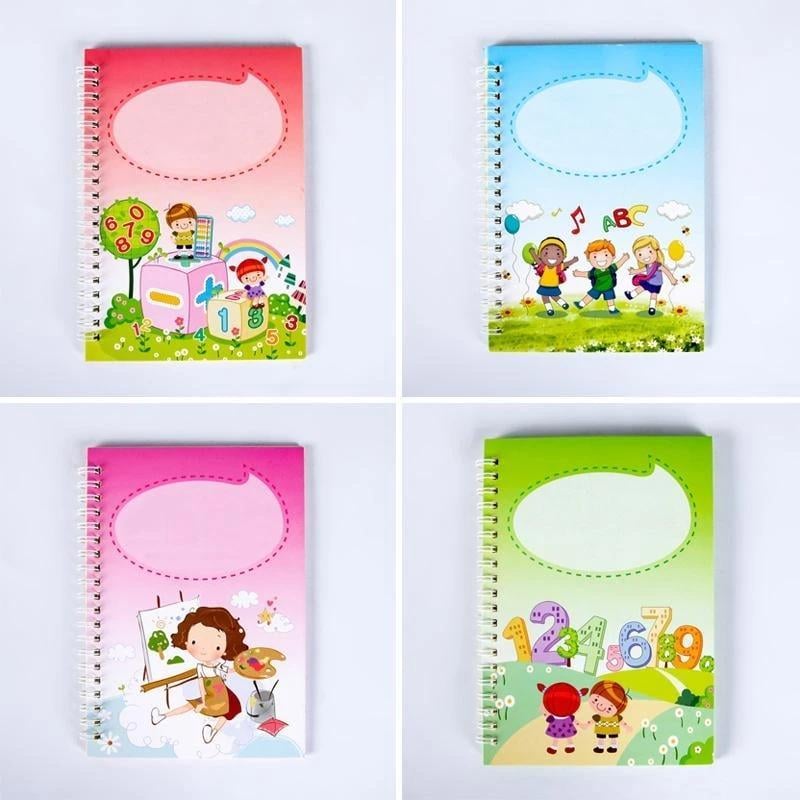 Cuaderno de práctica de magia (con bolígrafo)