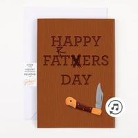 Endless Farting Father's Day Card