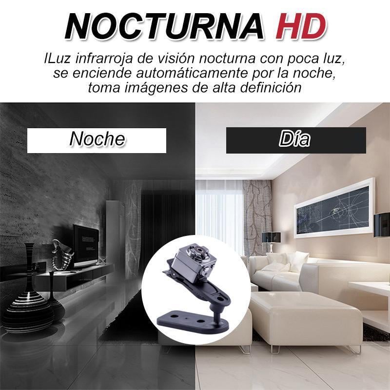 Mini cámara al cuerpo de 1080P y 12 millones de píxeles