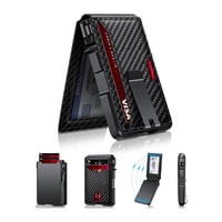 Men's RFID Anti-theft Metal Card Holder
