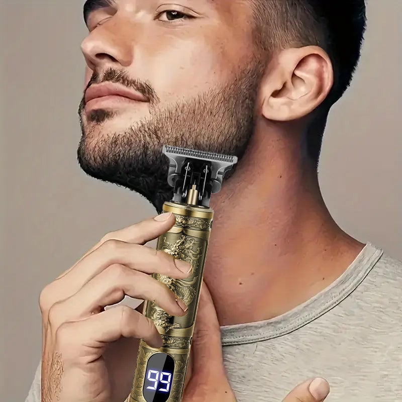 Knurled Handle Electric Hair Clipper