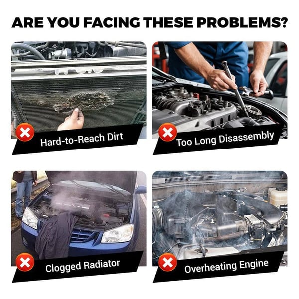 Effizientes Reinigungswerkzeug ohne Demontage