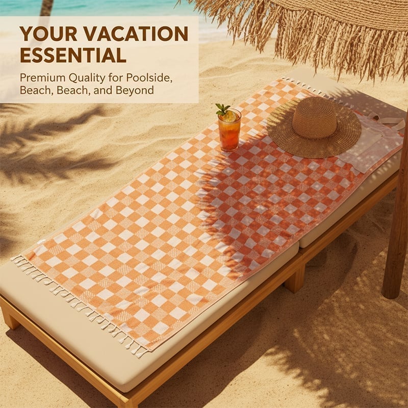 2-in-1 Convertible Beach Towel Bag