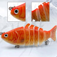 Multi-segmented Fish Swimbait Lure Set