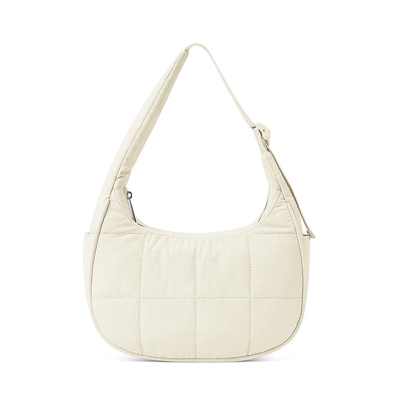 Puffer Crescent Shoulder Bag