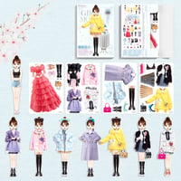 👗Magnetisches Ankleidespiel für Babys👸