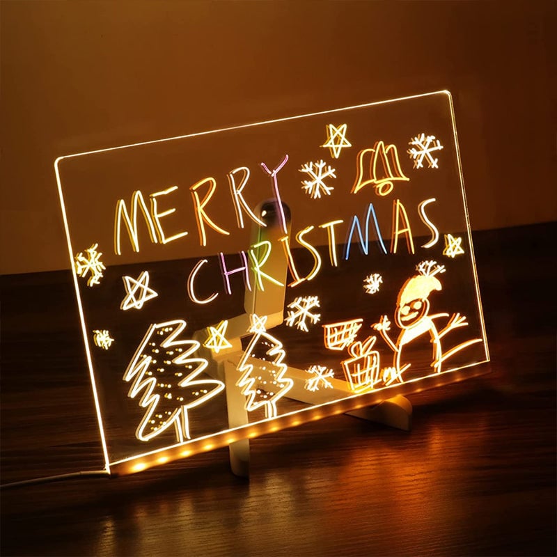 ✨LED Note Board with Colors✏️