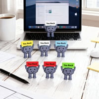 You Rock Motivational Stone Figurine