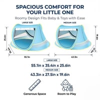 Pop Up Baby Beach Tent