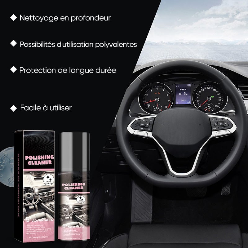 Nettoyant pour l'intérieur des voitures