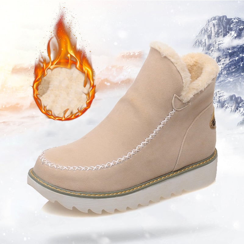 Ciaovie™ Bottes de Neige à Cheville à Plateforme