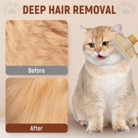 Self-cleaning Pet Flea Comb Grooming Brush