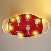 LED oplichtend kerstmasker