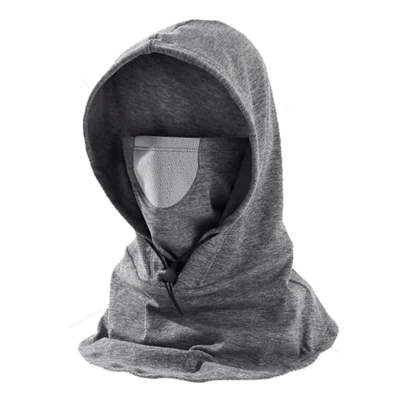 Hooded Face Mask with Neck Warmer for Cycling