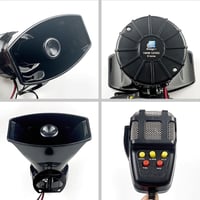 7 Tone Sound Mic PA Speaker Car Horn