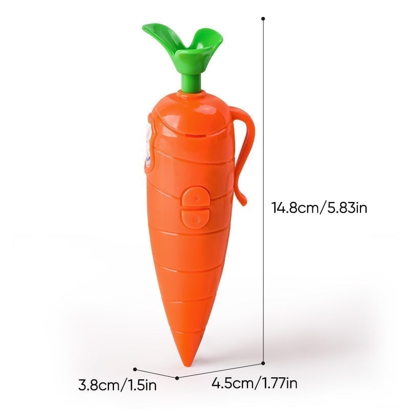 Portable Carrot Voice Recorder Ballpoint Pen