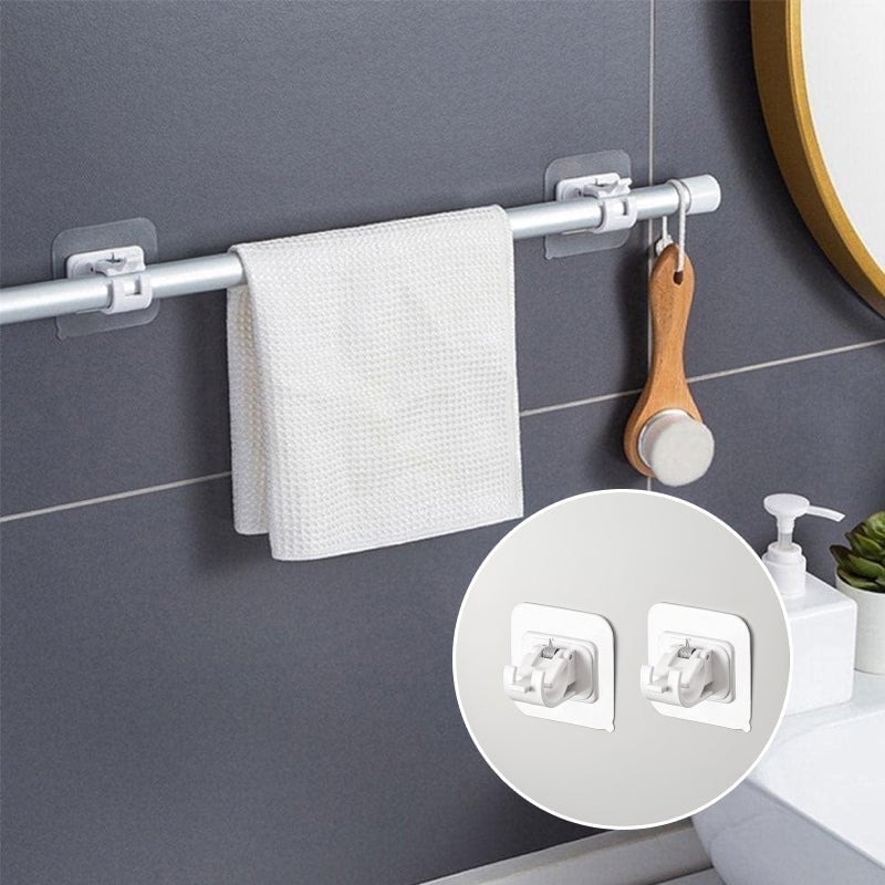 2-Pack Curtain Rod Hooks