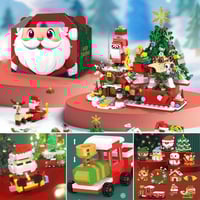 Sakerplus Christmas element building blocks
