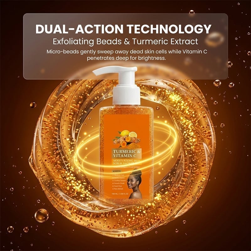 Turmeric Vitamin C Scrub Body Wash