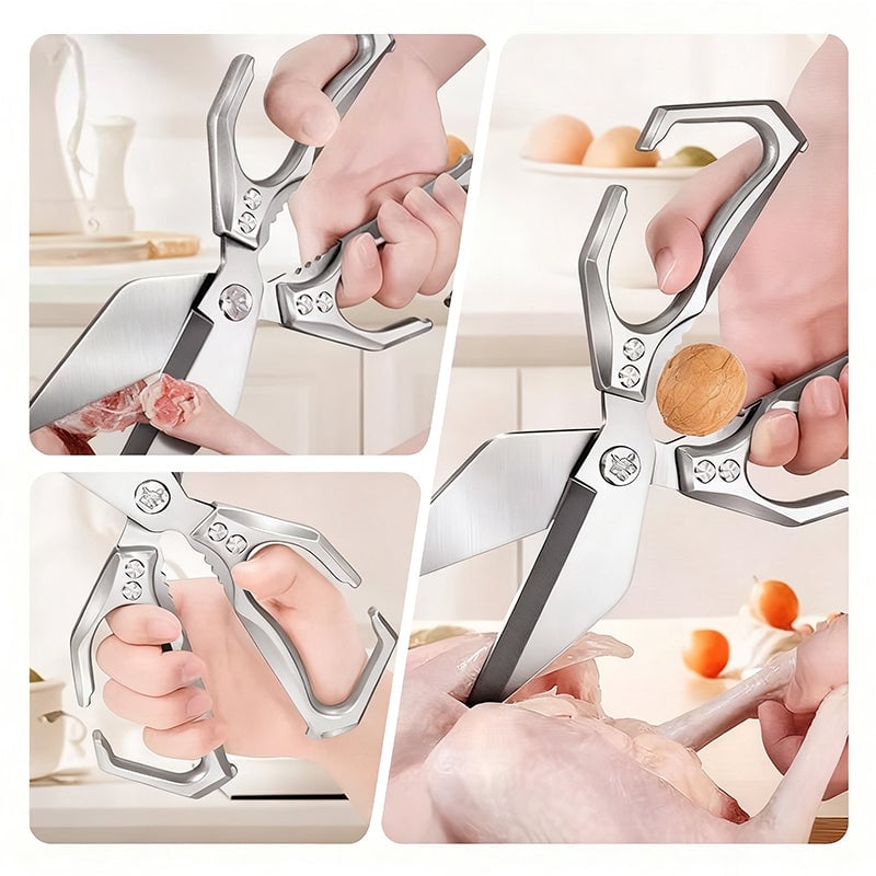 Multifunktionale Hühnerknochenschere