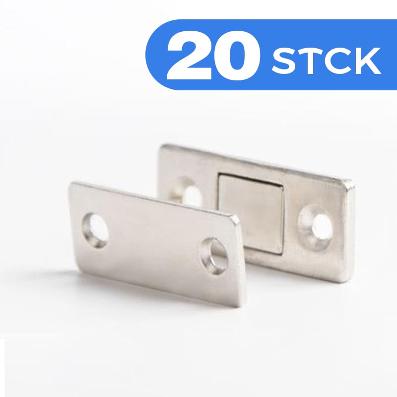 Lochfreier magnetischer Türschließer
