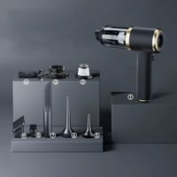 Kabelloser 2-in-1-Mini-Staubsauger und -Gebläse