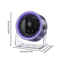 Digital Desktop Circulation Fan