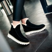 Ciaovie™ Bottes de Neige à Cheville à Plateforme
