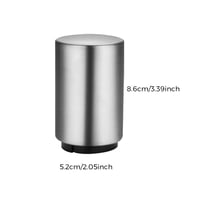 Automatischer Edelstahl-Flaschenöffner mit Druckmechanismus