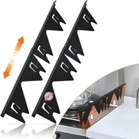 Retractable Stainless Steel Stove Gap Covers