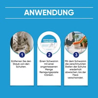 Sanfter Schuhreiniger & Aufhellungscreme – ohne Abspülen