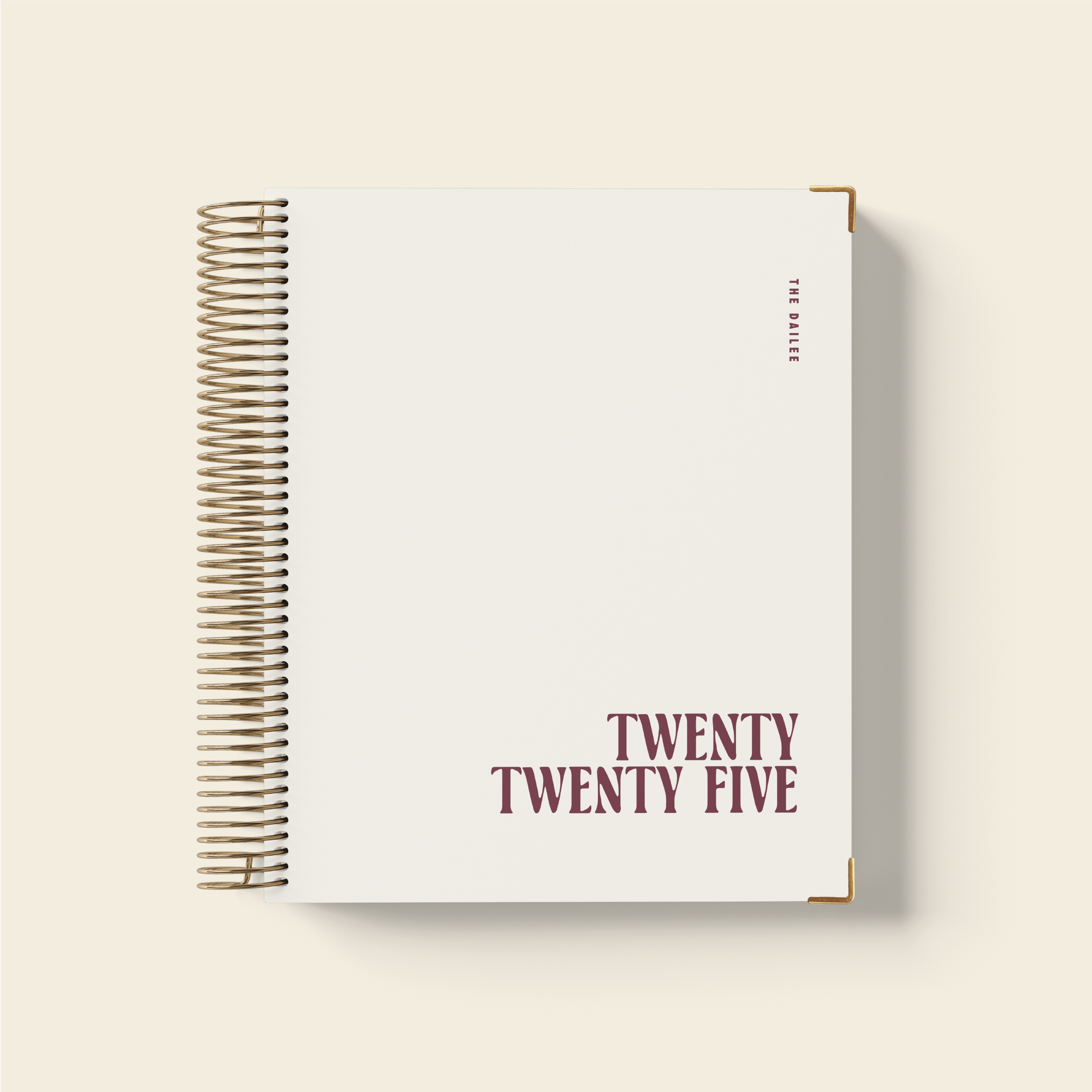 2025 Vanilla Daily Planner